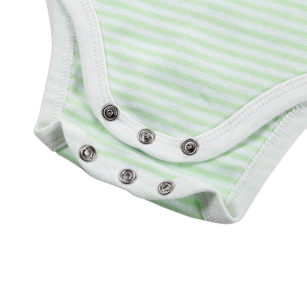 Fashion Infant Baby Boy Girl Short Sleeve Romper Stripe Summer Babysuit Jumpsuit