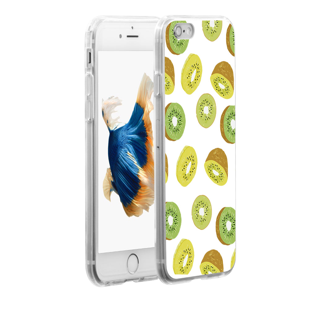 Cute Kiwifruit Print Phone Back Case Cover Skin for iPhone 6 Samsung Galaxy S6
