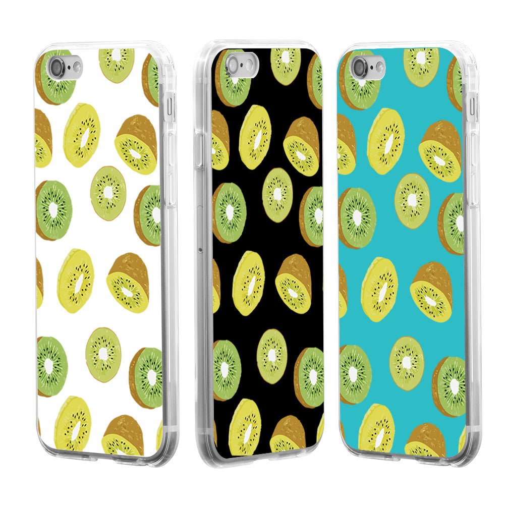 Cute Kiwifruit Print Phone Back Case Cover Skin for iPhone 6 Samsung Galaxy S6