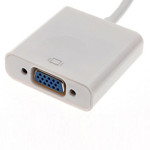 Mini Displayport to VGA Cable Adapter for Apple Macbook Pro iMac Air Mac Mini