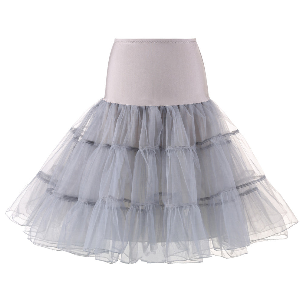 Girls' Vintage Underskirt Swing Petticoat/Rockabilly Lovely Tutu/Fancy Net Skirt
