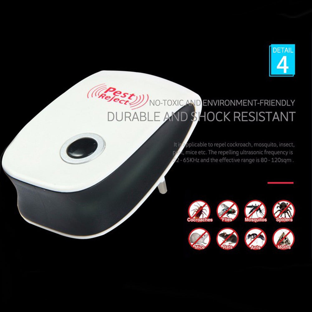 Mosquito Pest Killer Electronic Repeller Reject Rat Ultrasonic Insect Repellent