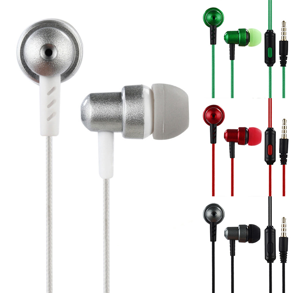 In-Ear Earphone Wired Headset Stereo Bass Connector Headphone for Phone Computer