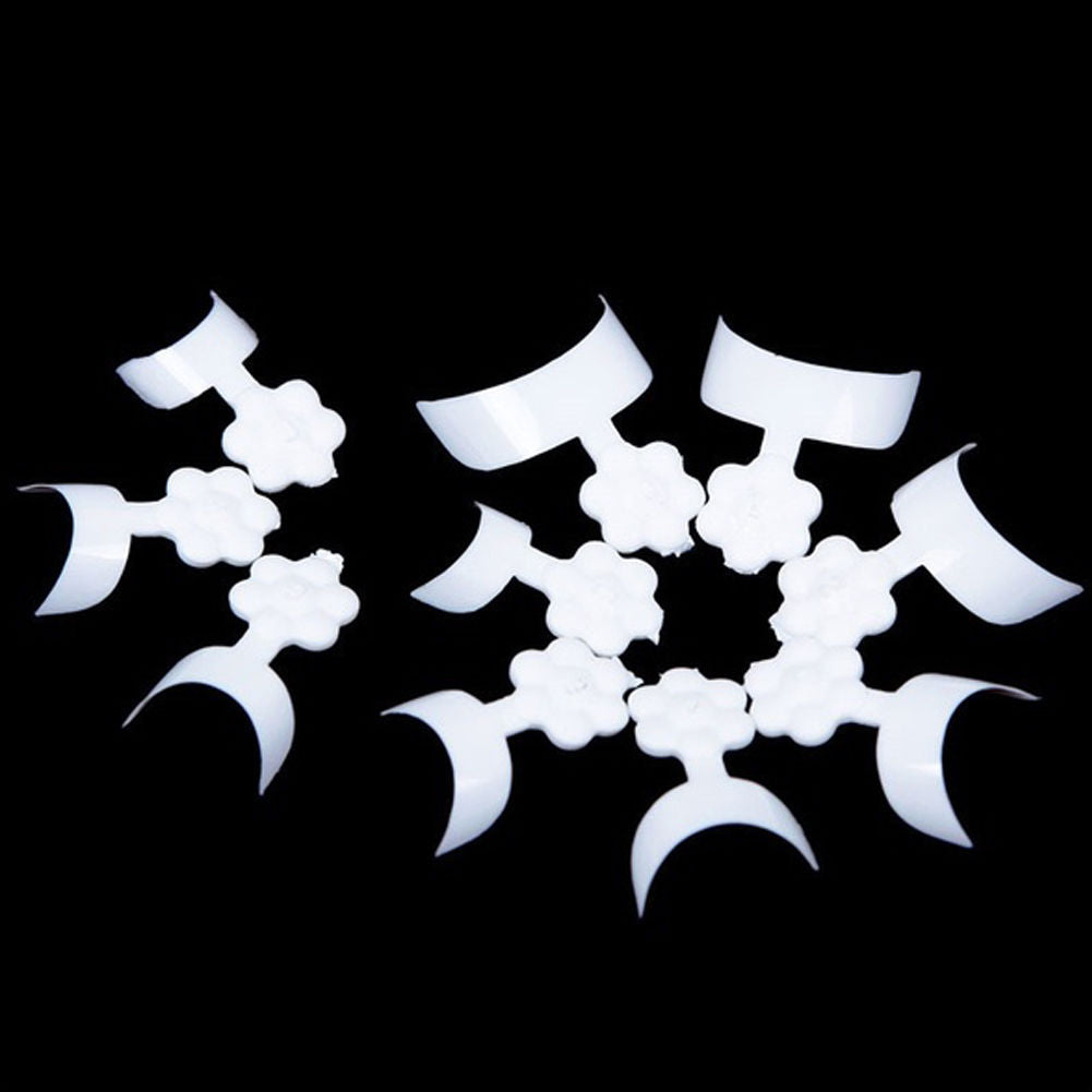 500Pcs Short French Nail Art Tips Acrylic UV Gel False Tips DIY Manicure Tool