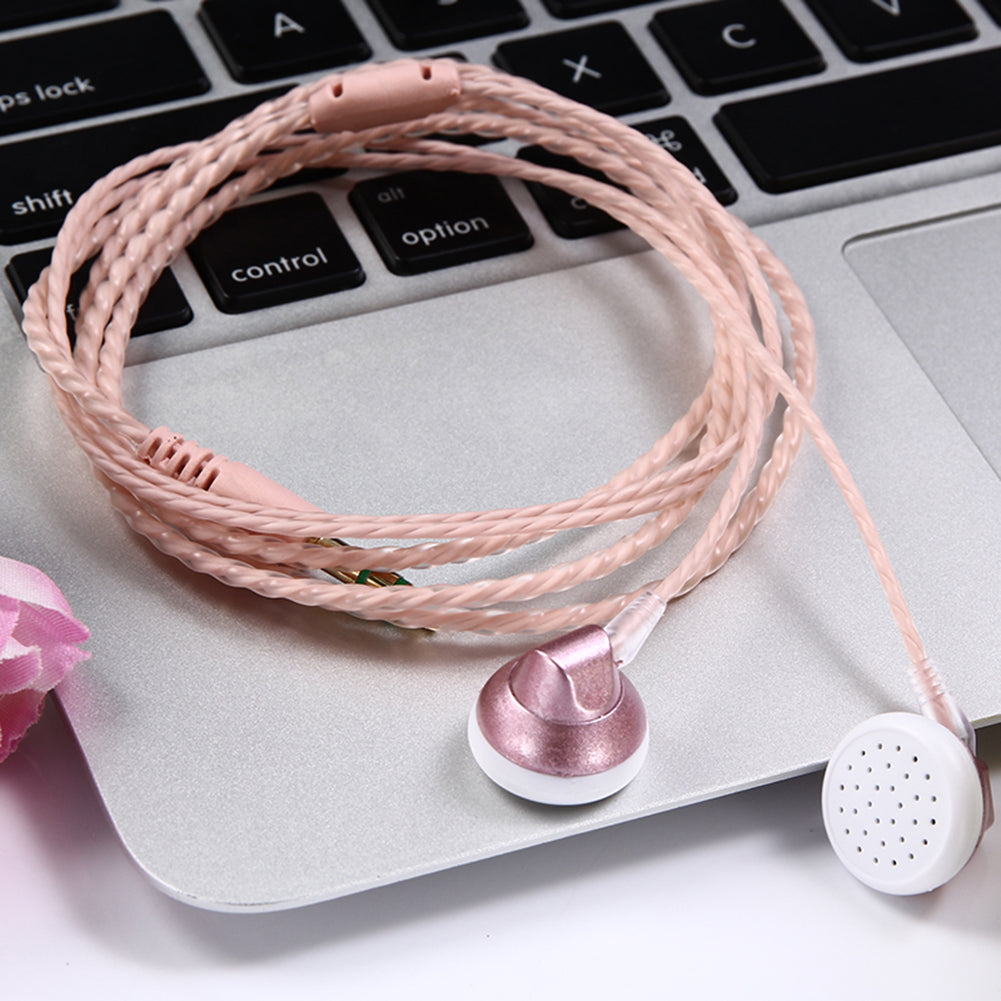 Fashion Sport Stereo Bass Headphones In-ear Headset Earphone without Mic Gift