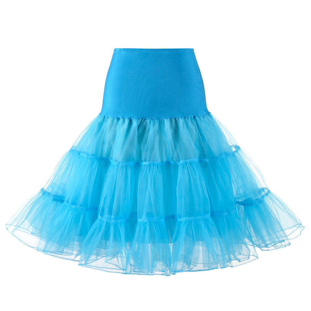 Girls' Vintage Underskirt Swing Petticoat/Rockabilly Lovely Tutu/Fancy Net Skirt