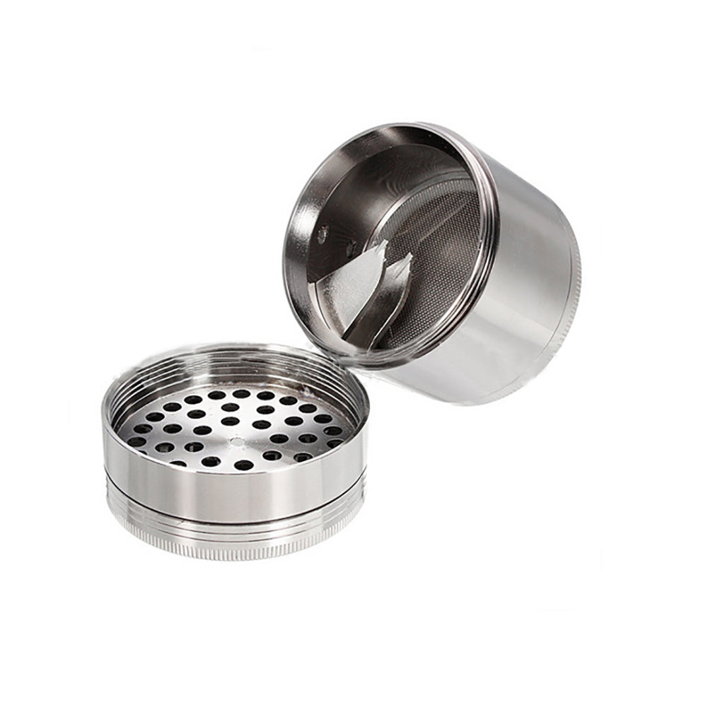 Useful Multi Functional 63mm 4 Layers Zinc Alloy Metal Herb Grinder Crusher