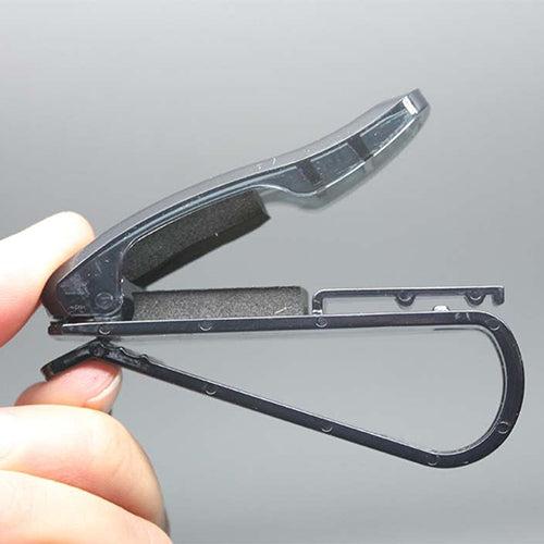 Fashion Black Auto Car Vehicle Visor Glasses Sunglasses Ticket Card Holder Clip