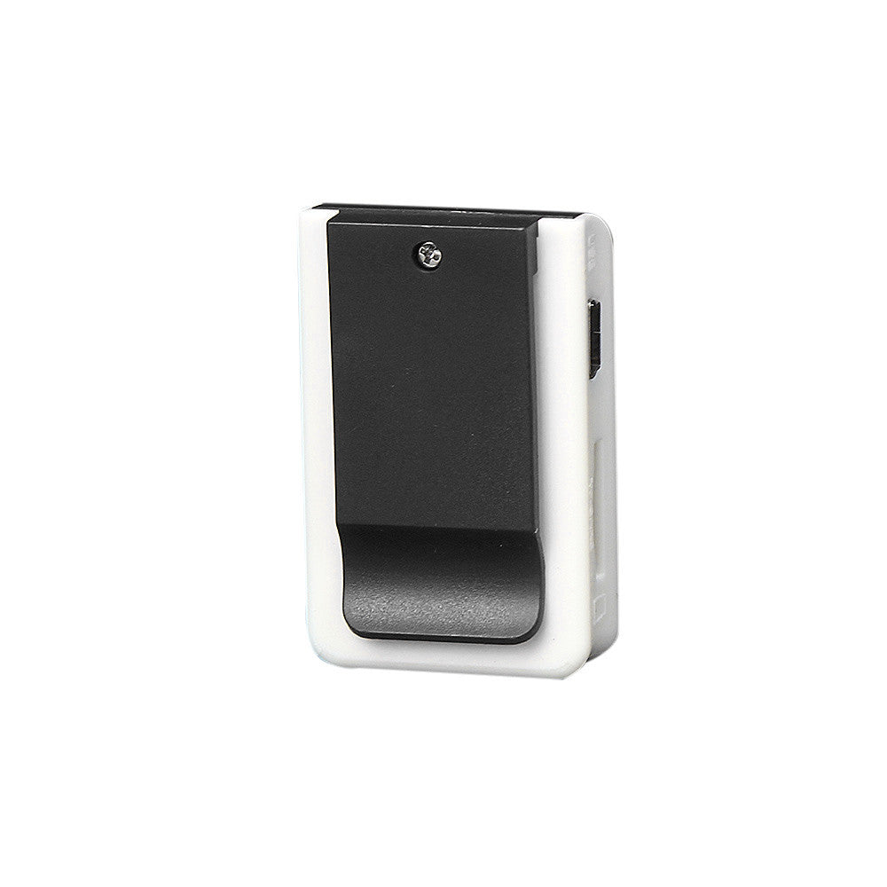 Mini Clip Metal USB MP3 Player Support Micro SD TF Card Music Media BK