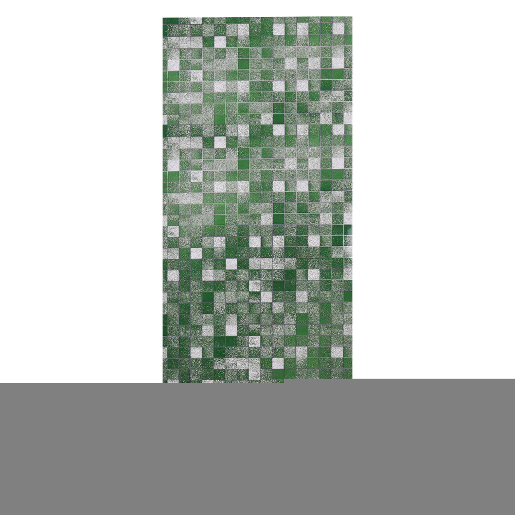 45x200cm Mosaic Aluminum Foil Self-adhensive Kitchen Anti Oil Wall Sticker