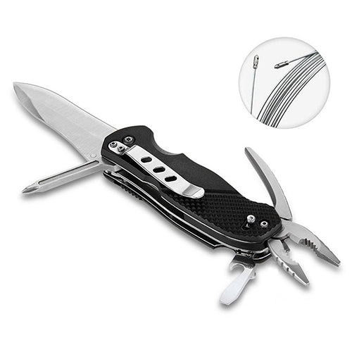 Portable Outdoor Camping Tool Multifunction Knife with LED Lights Multi-tool Plier