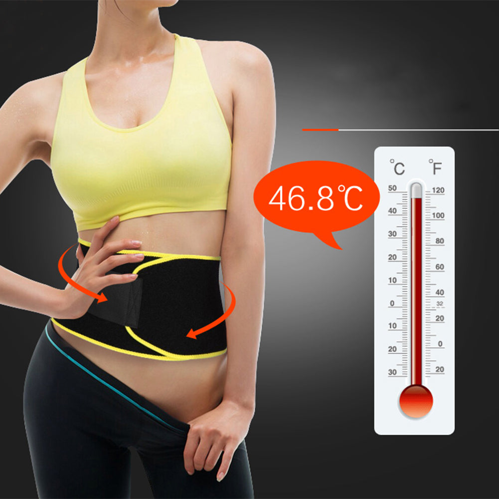 Sports Waistband Slimming Trainer Waist Belt Body Shaper Tummy Control Wrap