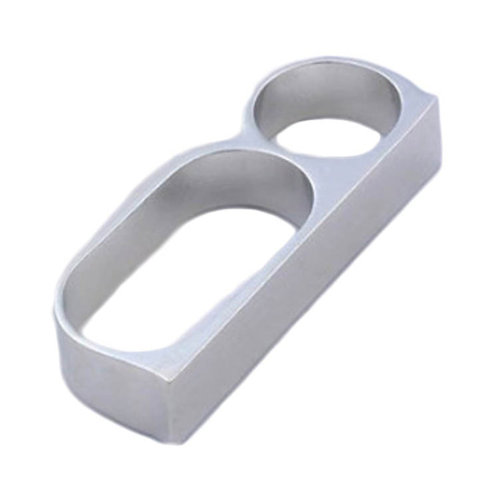 Fashion Two Fingers Knuckle Alloy Punk Wind Exaggeration Ring Jewelry Decor