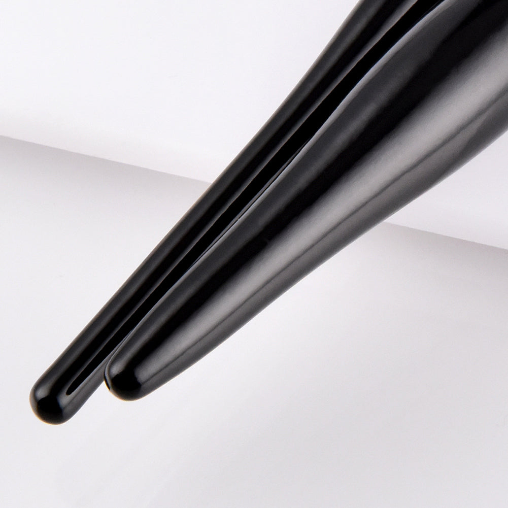 2Pcs Professional Foundation Powder Eyeshadow Eyeliner Lip Makeup Brushes Set