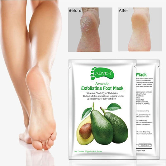 Exfoliating Peel Foot Mask Moist Soft Feet Remove Calluses Hard Dead Skin Care