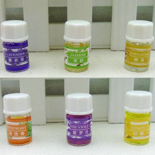 12Pcs Rose Lemon Lavender Sandalwood Essential Oil for Aromatherapy Spa Massage