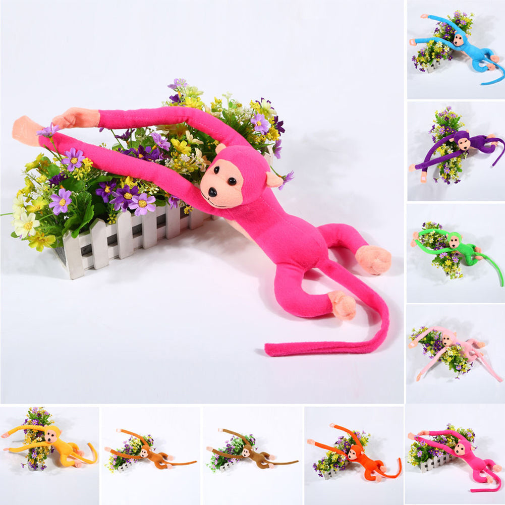 Long Arm Hanging Monkey Baby Toys Stuffed Animals Soft Plush Doll Kids Gift
