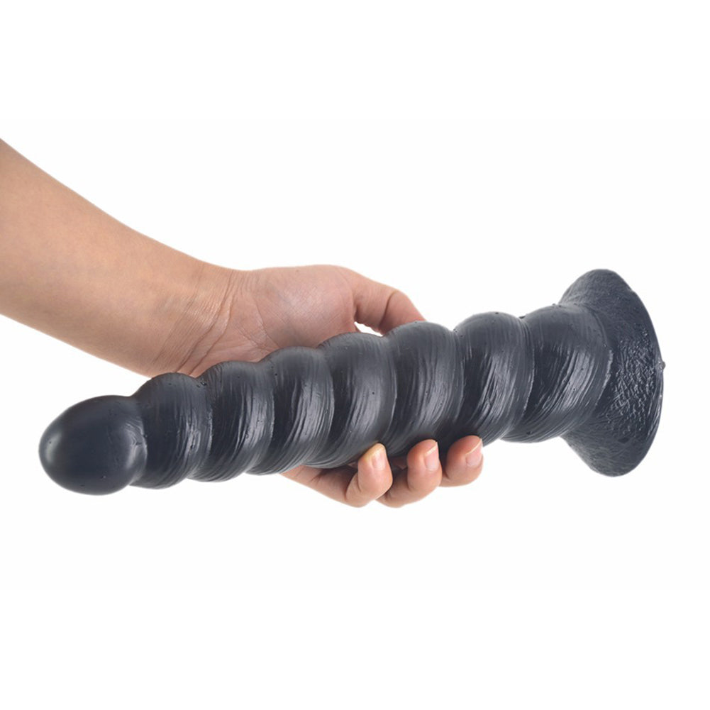 Simulation Conch Spiral Butt Plug Dildo Sucker Women Men Adult Products Sex Toys