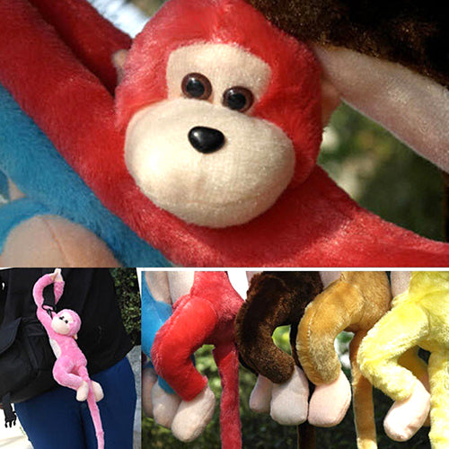 Cute Screech Monkey Plush Long Arm Animal Toy Doll Gibbons Valentine’s Day Gift