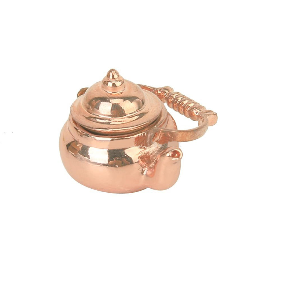 Tea Kettle Pot Play Furniture Toy for 1/12 Dollhouse Miniature Kitchen Accessory