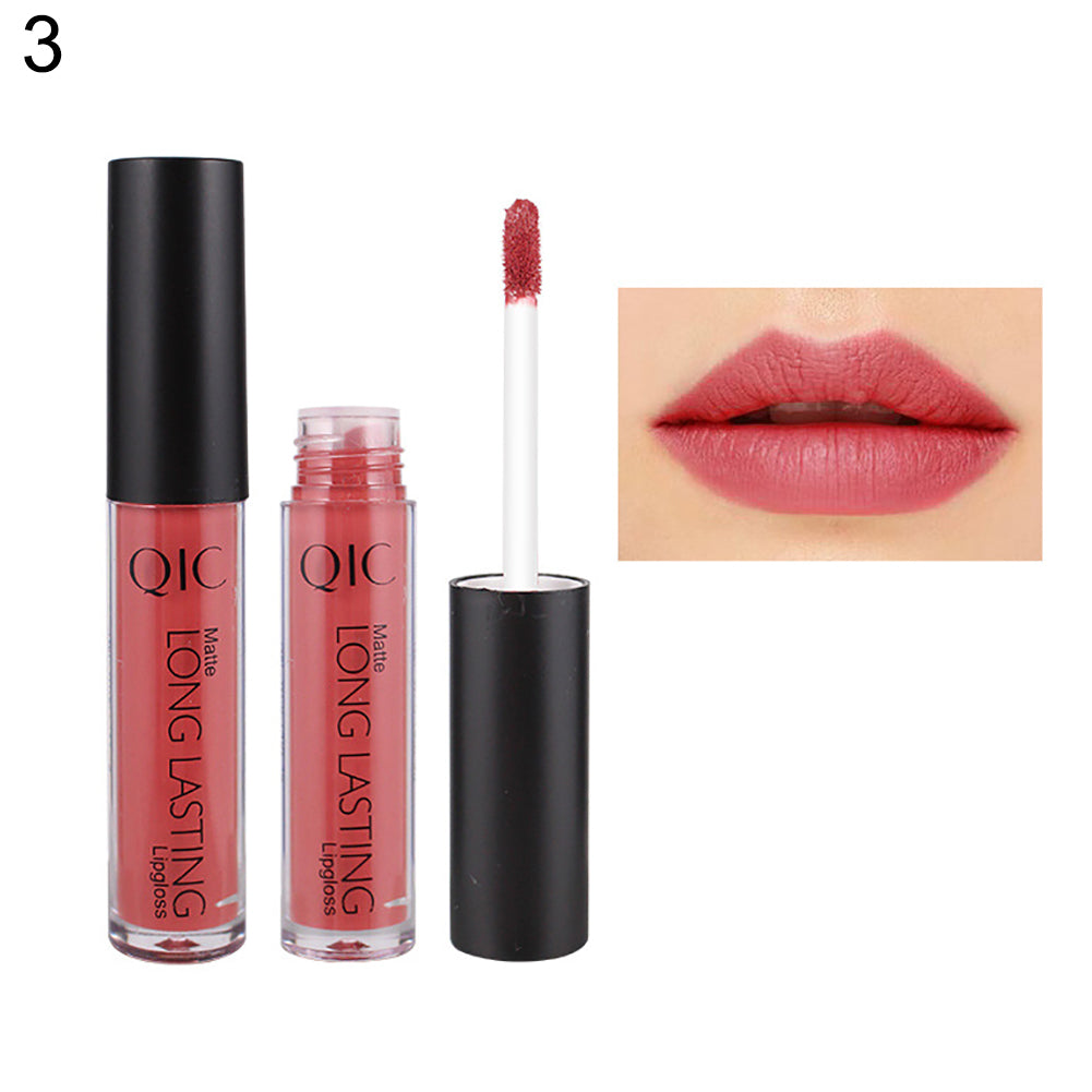 Long Lasting Matte Liquid Lipstick Sexy Beauty Lip Gloss Women Cosmetic Gift