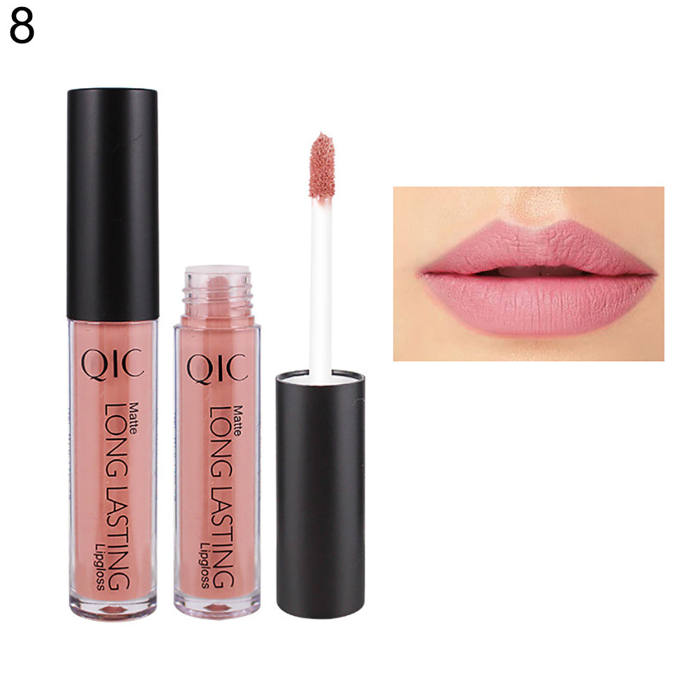 Long Lasting Matte Liquid Lipstick Sexy Beauty Lip Gloss Women Cosmetic Gift