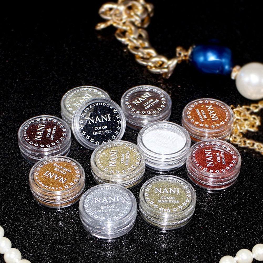 Fashion Glitter Highlighter Shimmer Eye Shadow Face Makeup Women Cosmetic