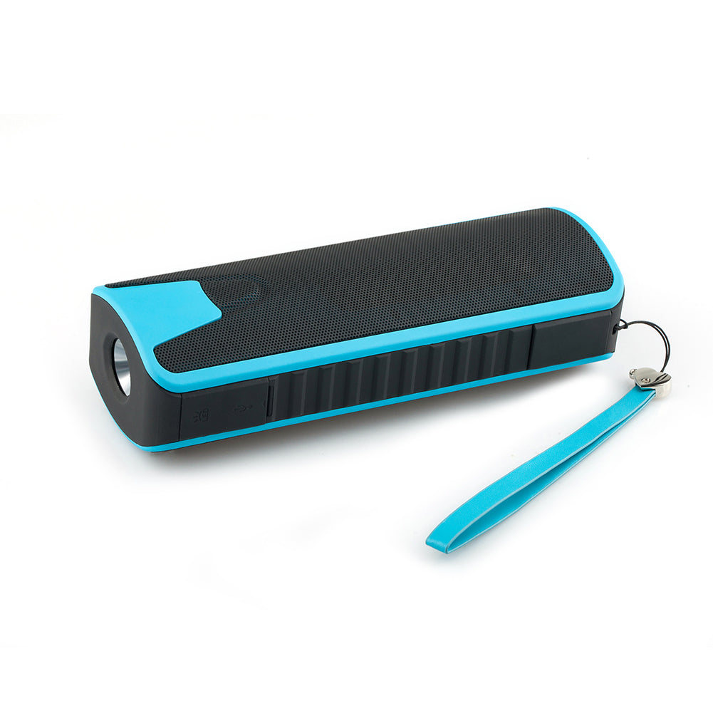 Portable Wireless Bluetooth Speaker Bass Outdoor Flashlight Multiuse Sound Box