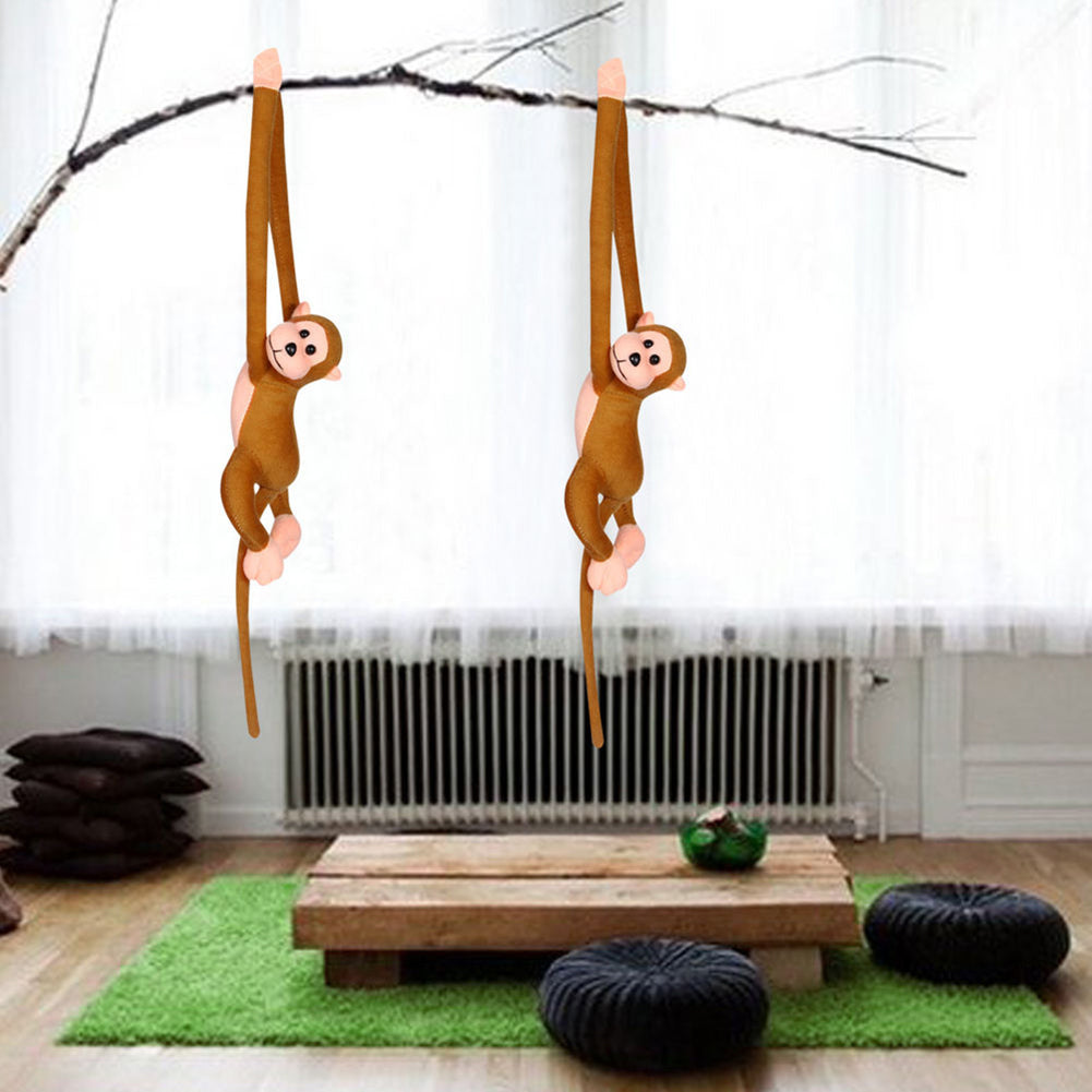 Long Arm Hanging Monkey Baby Toys Stuffed Animals Soft Plush Doll Kids Gift
