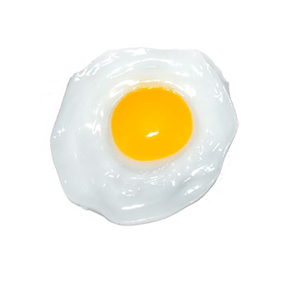Fried Egg Food Simulation Children Play Toy Anti Stress Anxiety Relief Car Decor