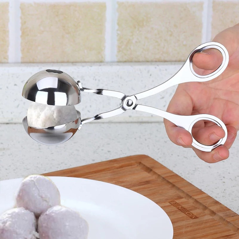 Stainless Steel Non-Stick DIY Meat Ball Mold Meatball Maker Scoop Kitchen Tool
