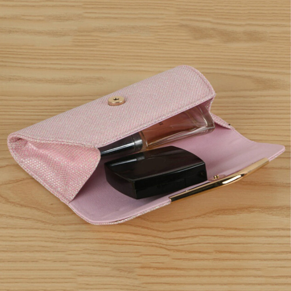 Luxury Women's Bling Glitter Purse Cocktail Party Evening Wedding Bag Clutch