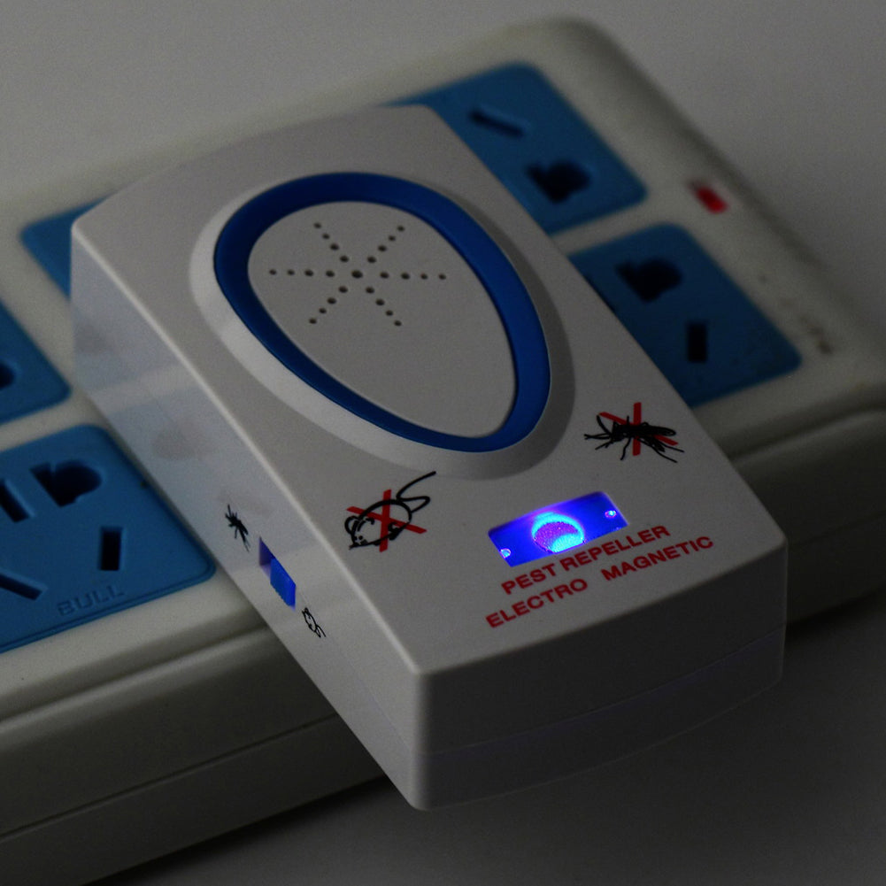 2.5W EU Plug Pest Repeller Electronic Mouse Rat Mosquito Insect Rodent Control