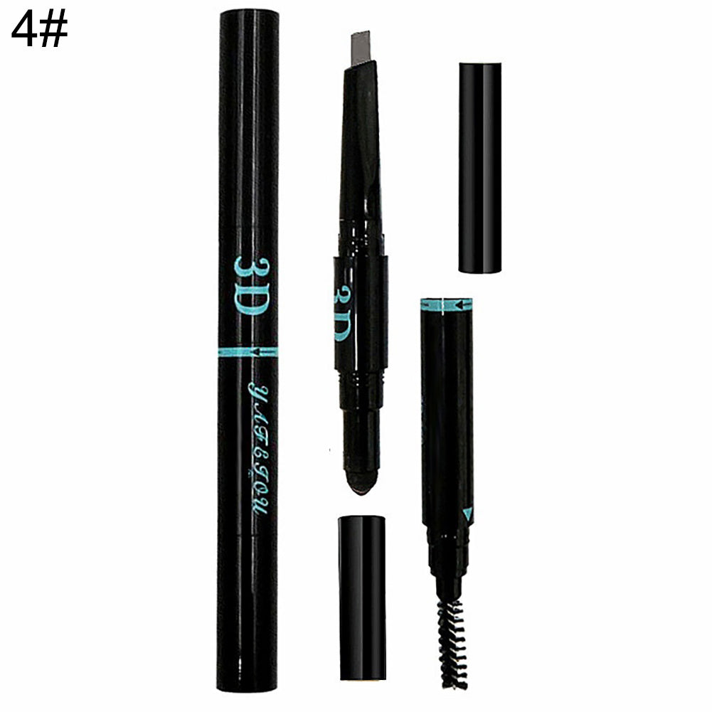 3 in 1 Eyebrow Pencil Brush Powder Women's Beauty Makeup Cosmetic Gift