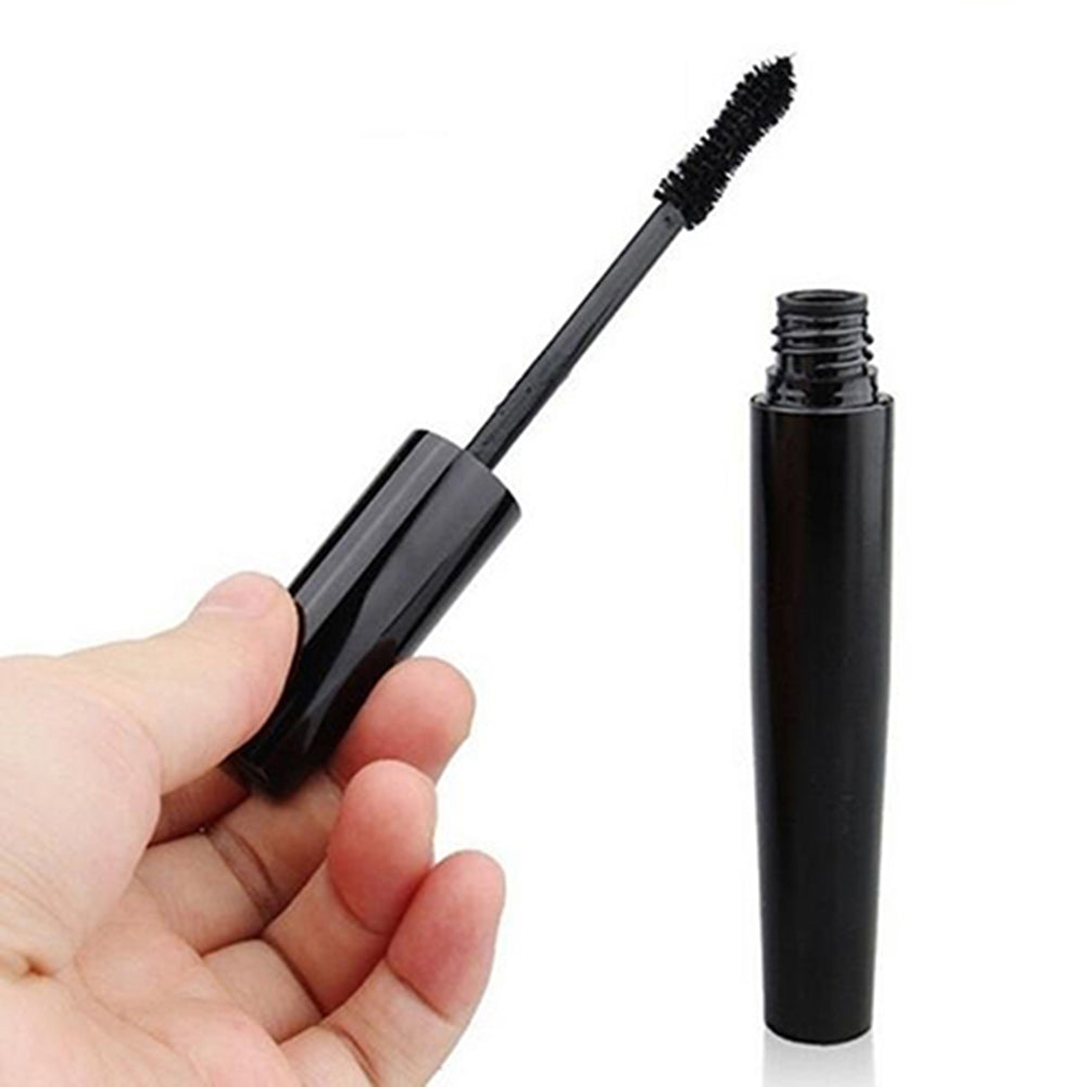 2Pcs Makeup Eyelash Long Curling Fiber 3D Mascara Eye Lashes Extension Black Set