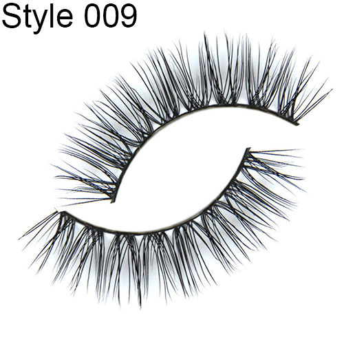 Fashion Mink Hair Soft Long Natural Thick Makeup Eye Lashes False Eyelashes