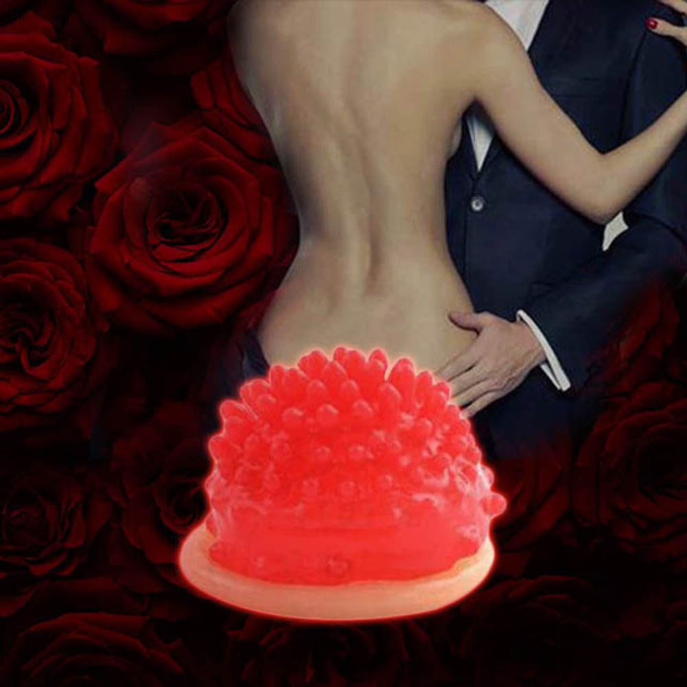6 Pcs Coral Flower Condoms Adult Sex Life Supplies Ultra-Thin Health Product