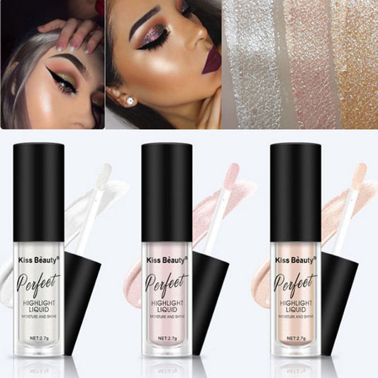 Sexy Shimmer Brighten Highlighter Liquid Eyeshadow Contour Party Makeup Cosmetic