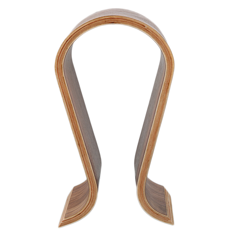 Universal U-Shaped Wooden Stand for On-Ear Over-Ear Around-Ear Headphone Headset