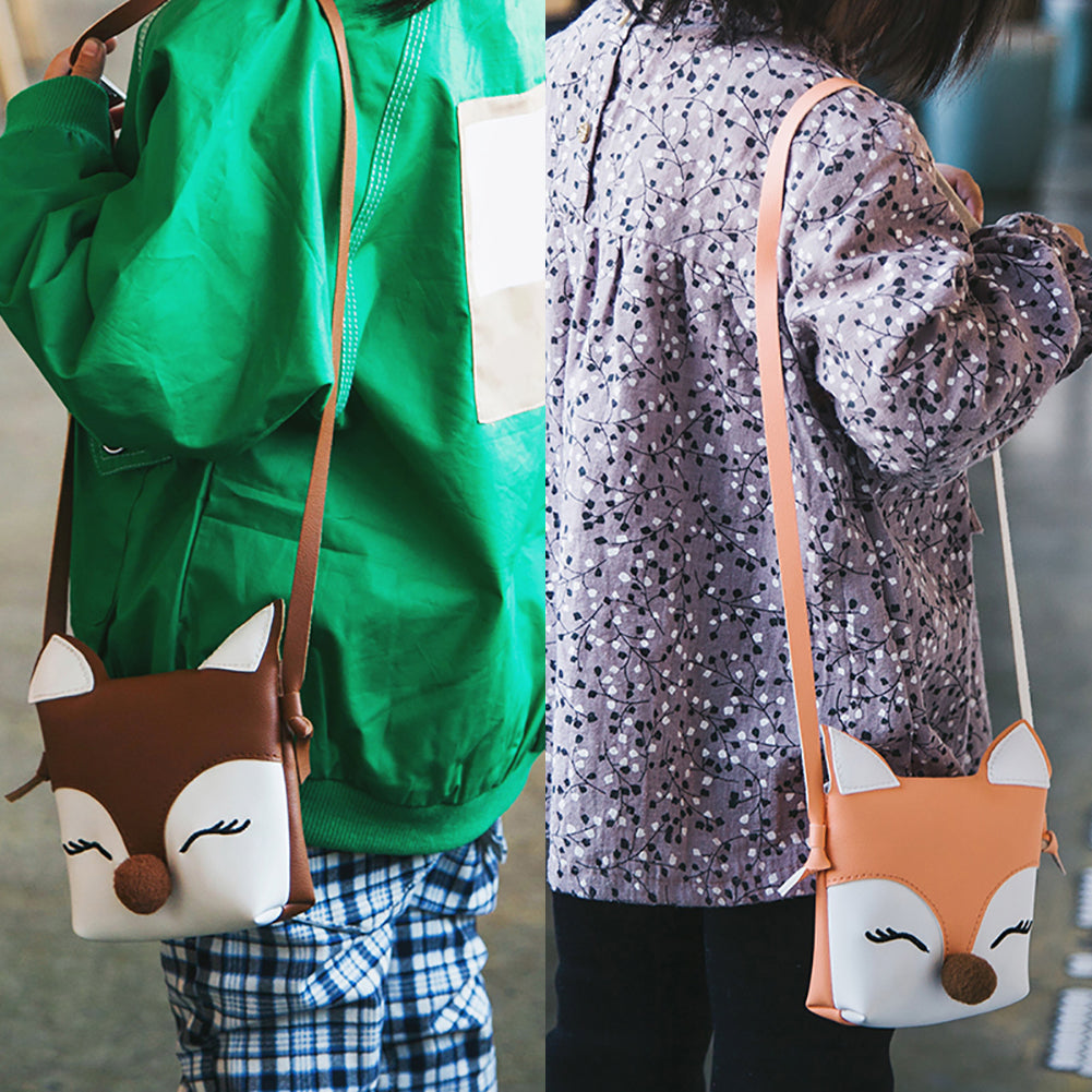 Fashion Fox Single Shoulder Bag Girl Cross Body Mini Party Travel Shopping Gift