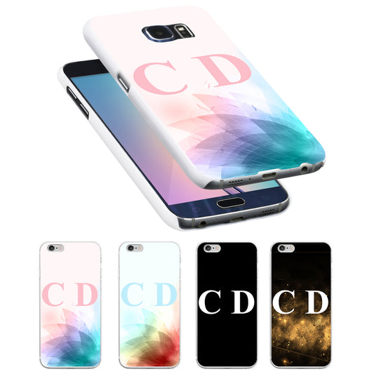 Stylish CD Letter Print Phone Case Cover for iPhone 7 Plus Samsung Galaxy S6 S5