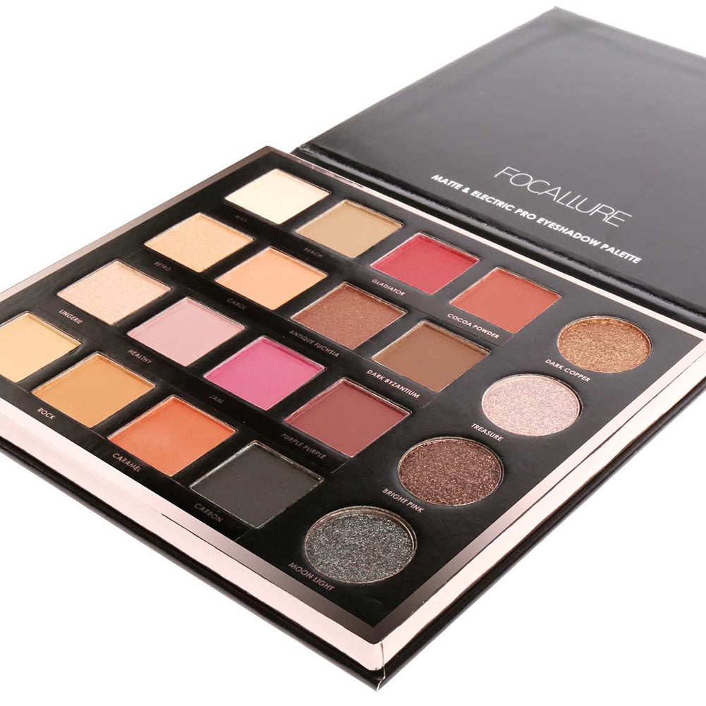 20 Color Eyeshadow Palette Shimmer Eye Long lasting Smokey Makeup Women Cosmetic