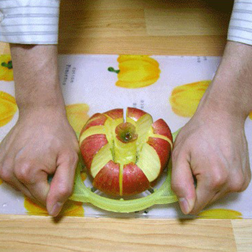 Stainless Steel Apple Slicer Easy Cutter Divider Corer Fruit Knife Kitchen Tool