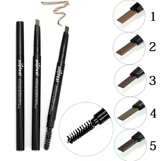 Waterproof Long Lasting Eyebrow Liner Pencil with Brush Beauty Makeup Cosmetic
