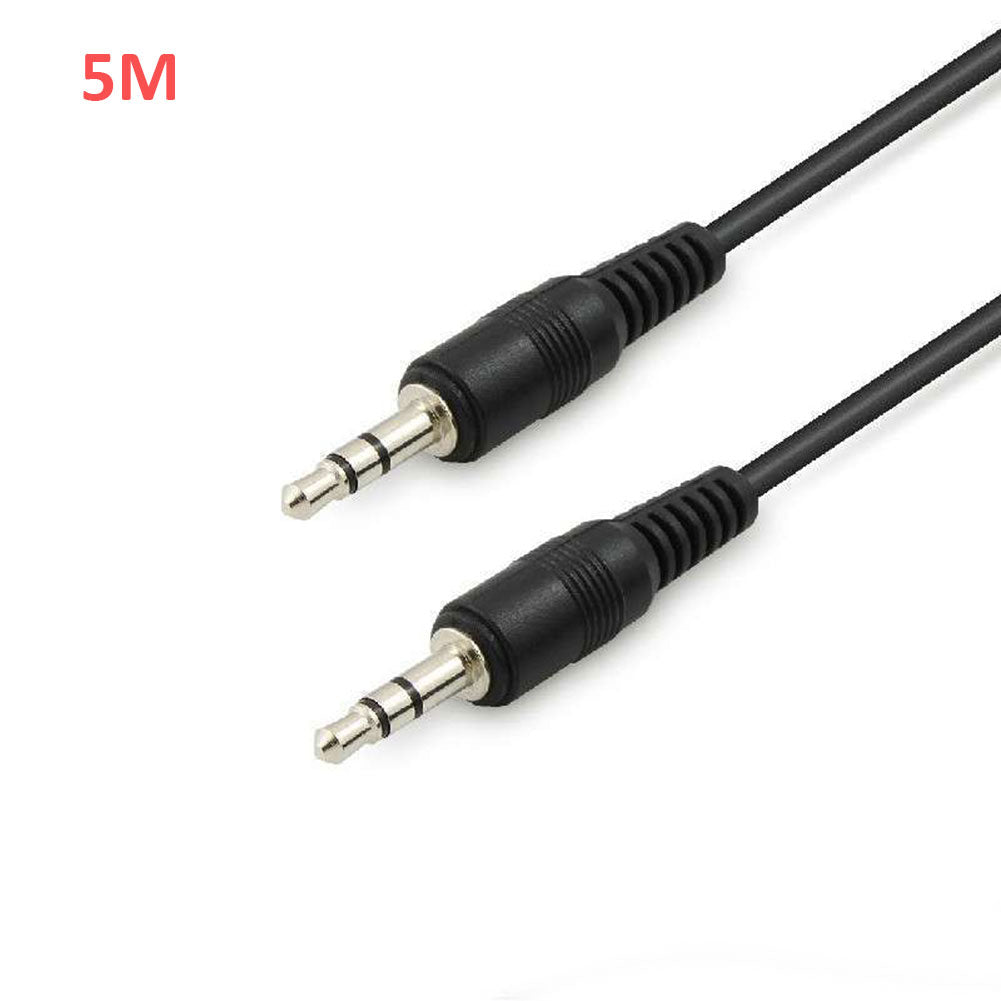 3.5mm Aux Audio Stereo Cables Male to Male M/M Extension Cords for PC iPod