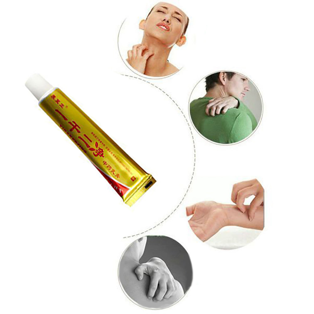 Natural Chinese Herbal Medicine Cream for Eczema Dermatitis Psoriasis Rash