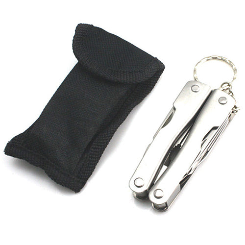 9 in 1 Outdoor Stainless Steel Multifunctional Pliers Camping Survival Tool