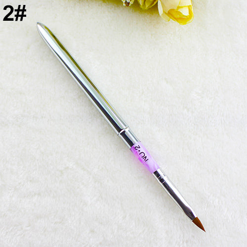 5pcs UV Gel Acrylic Nail Art Brush Painting Pen Nail Tips Manicure Tool