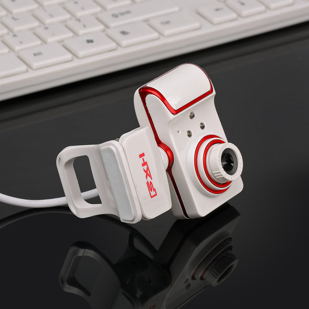 Clip-on HD WebCam Camera with Mic 9 Special Effects for Laptop Desktop Computer