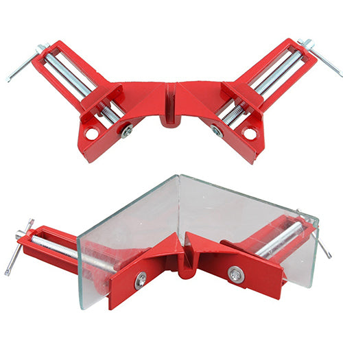 90 Degree Right Angle Clip DIY Picture Corner Clamp Woodworking Aluminum Kit